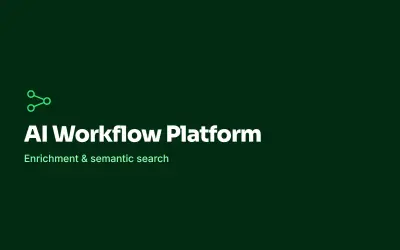 An AI platform for searching files by what they mean