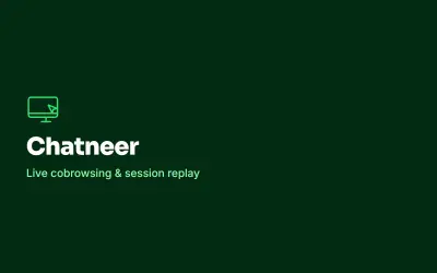 Chatneer, live cobrowsing and session replay for support teams